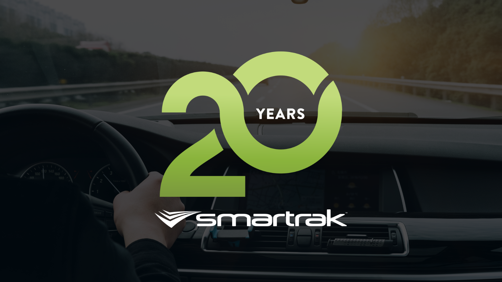 20 years of Smartrak banner